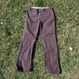 chocolate brown pants <3